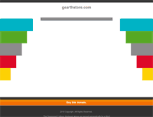 Tablet Screenshot of gearthstore.com